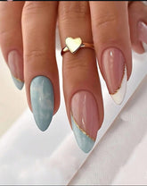 Cotton Candy Almond Press On Nails