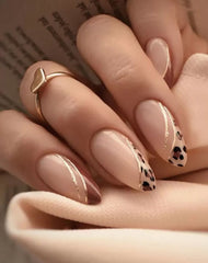 The Brown Collection Press-On Nails | 24Pcs Waterproof Reusable Set