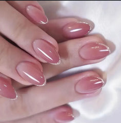 Pink Ombre Press On Nails